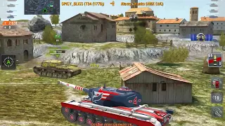 Wot blitz мастер на T34 (1776) 3800 урона от Spicy Bliss