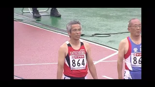 日本選手権 マスターズ部門 100m M55〜65