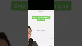 only hackers can type this on tiktok