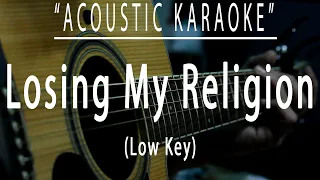 Losing my religion - R.E.M. (Acoustic karaoke)