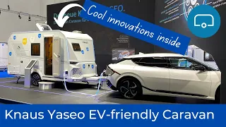 Knaus Yaseo - Innovative Lightweight Caravan ideal for EVs