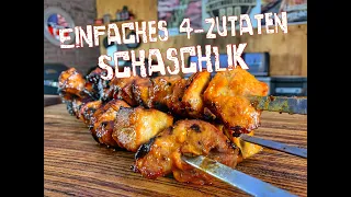 4 Zutaten Schaschlik - einfacher geht's nicht! - Westmünsterland BBQ