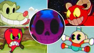 All Secret Bosses and Phases - Cuphead + DLC