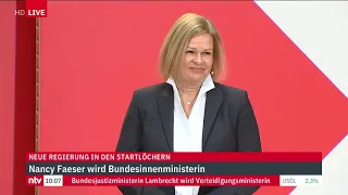 LIVE: Die SPD gibt ihre Minister bekannt - Lauterbach wird neuer Gesundheitsminister