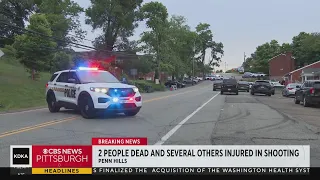 Two killed, several hurt in Penn Hills shooting