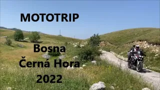 Mototrip Bosna a Černá Hora 2022 Yamaha XT 1200 Z Super Tenere