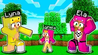 LYNA Y ELA TIENEN UNA BEBÉ EN MINECRAFT!!