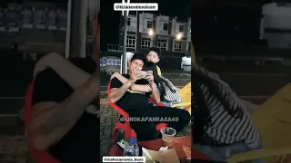 BABANG TAMVAN BERSAMA KEDUA ANAKNYA NONGKRONG DI JALAN #kangenband #shortvideo #trending #viral