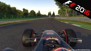 F1 2016 | Monza Gameplay, Italy GP [PS4] - Max Verstappen - 3 Laps