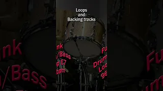 Funk Drum/Bass Loop E7  - 96bpm #funk #drum #loop