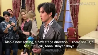 [Sub] Dimash interview after the press conference (Crazy Maks)