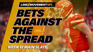 The Line Movement NFL Show: Week 12 Picks Against the Spread *LIVE* (w/ Dieter @JoeHolka & LaMarca)