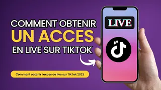 Comment Obtenir Un Accès En Live Sur Tiktok | Passez En Live Sur Tiktok. En 2023