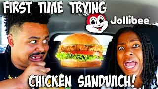 First Time Trying: Jollibee Chicken Sandwich