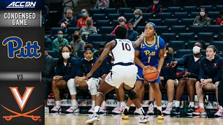 Pitt vs. Virginia Condensed Game | 2021-22 ACC Women’s Basketball