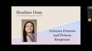 Arizona Poisons and Poison Response - Heather Doss