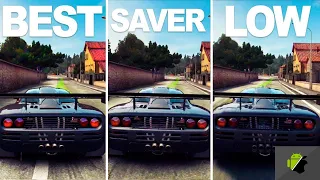 GRID Autosport Graphics Comparison Ultra / High / Low (Android and IOS)