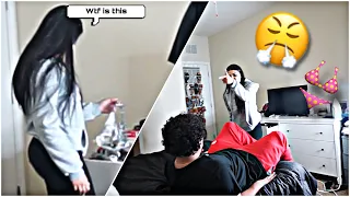 Another Girls Underwear In The Room Prank On Latina Girlfriend 😳 (GETS CRAZY)