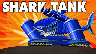 How Scary Is Ancient SHARK TANK'S WRATH ? | Cartoons About Tanks | TankAnimations