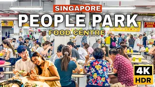 Newly Renovated People Park Food Centre | Must-Try Hawker Food in Singapore 🇸🇬🍛🥢😋