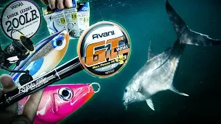 Giant Trevally popping and stickbaiting tackle talk