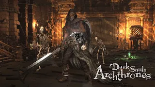 Necromancer Obediah Boss Fight (No Damage) [Dark Souls Archthrones]