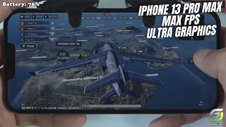 iPhone 13 Pro Max Pubg NEW STATE Max Setting | Max FPS Ultra Graphics