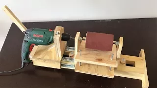 4 in 1 Drill Press Build Pt3 : Thickness Sander / 4 in 1 Sütun Matkap 3. Bölüm