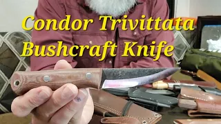 New Condor Trivittata Bushcraft Puukko Knife and Knife Talk.