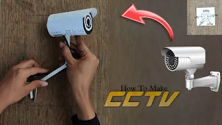 How To Make A CCTV Camera From Paper | Make CCTV At Home | Complete Tutorial Video |