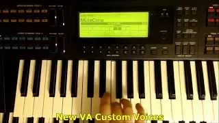 v00do Demonstration - Adding new custom voices to your Electone