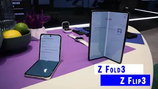 Samsung Galaxy Z Flip3 и Z Fold3 - невидимая фронталка и гибкость