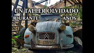 TALLER DE COCHES ABANDONADO DURANTE AÑOS #lugaresabandonados #urbex #coches