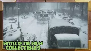 Call of Duty WW2 All Collectibles Battle Of The Bulge Mission (Mementos / Heroic Actions)