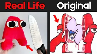 REAL LIFE VS ORIGINAL | The Craziest Version Alphabet Lore in REAL LIFE | FULL VERSION