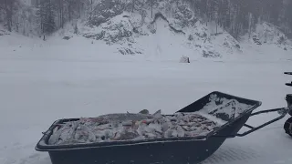 РЫБАЛКА В ОДНОГО В НОВЫХ МЕСТАХ. ЧАСТЬ 1.