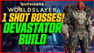 1 SHOT EVERY BOSS! 1 Billion Damage Devastator Guide // Outriders Worldslayer (Damage Glitch)