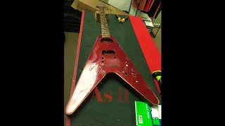 Quick Flying V update. She’s Rock Kandy Baby