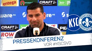 Darmstadt 98 | Pressekonferenz vor KSC-SVD