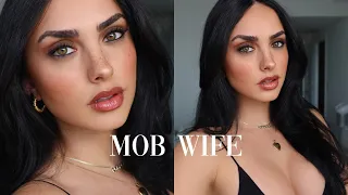 how to do your makeup like a mob wife.