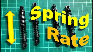 How to Choose the Right Spring Rate of Your RC Crawler