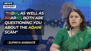 "India, as well as Bharat, both are questioning you about the Adani scam": Congress| INDIA Alliance