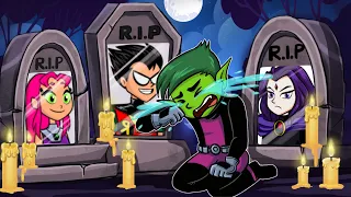 Titans Go! Rip My Friends...Robin, Starfire, Terra - Teen Titans Go!