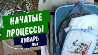 8. Начатые процессы на январь 2024 года, всего 17! можно еще начинать!? Волшебные коньки от РТО!