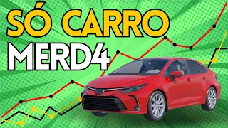 Os Carros Usados MAIS VENDIDOS em 2024!