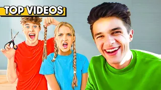 BEST TRY NOT TO LAUGH Challenges! *HILARIOUS* | Brent Rivera