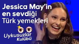 Jessica May'in en sevdiği Türk yemeği - Okan Bayülgen ile Uykusuzlar Kulübü