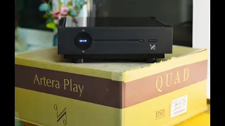 Quad Artera Play - видеообзор (аналоговый предусилитель в классе А, ЦАП USB Hi-Res & DSD и CD плеер)