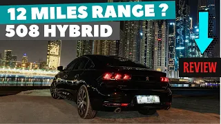 How Far Can You REALLY Go on the Peugeot 508 Hybrid's 12 Mile Battery?