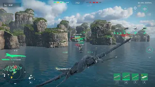 Modernwarships Enemy ACV Destroy in a seconds with H10